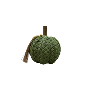 Sage Green Braided Harvest Pumpkin