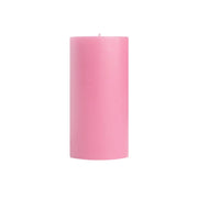 Mole Hollow Unscented Pillar Candle (Dusty Rose)  -