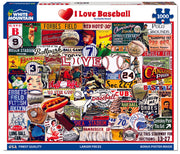 I Love Baseball - 1000 Piece Jigsaw Puzzle