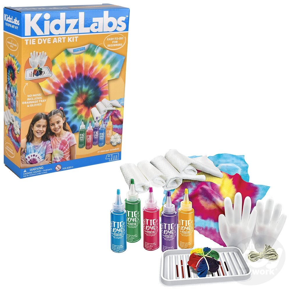 4M KidzLabs Tie Dye Art Kit by Homeportonline