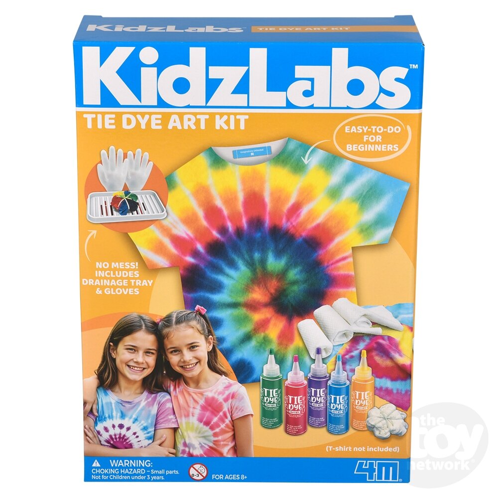 4M KidzLabs Tie Dye Art Kit by Homeportonline