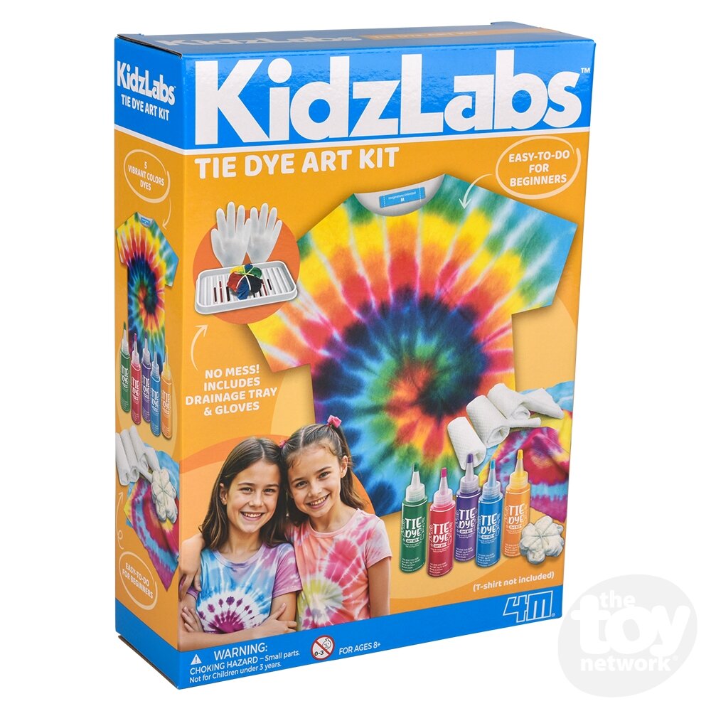 4M KidzLabs Tie Dye Art Kit by Homeportonline