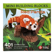 Mini Building Blocks - Red Panda