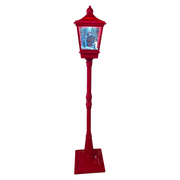 Lighted Musical Lamp Post - Christmas Ferris Wheel