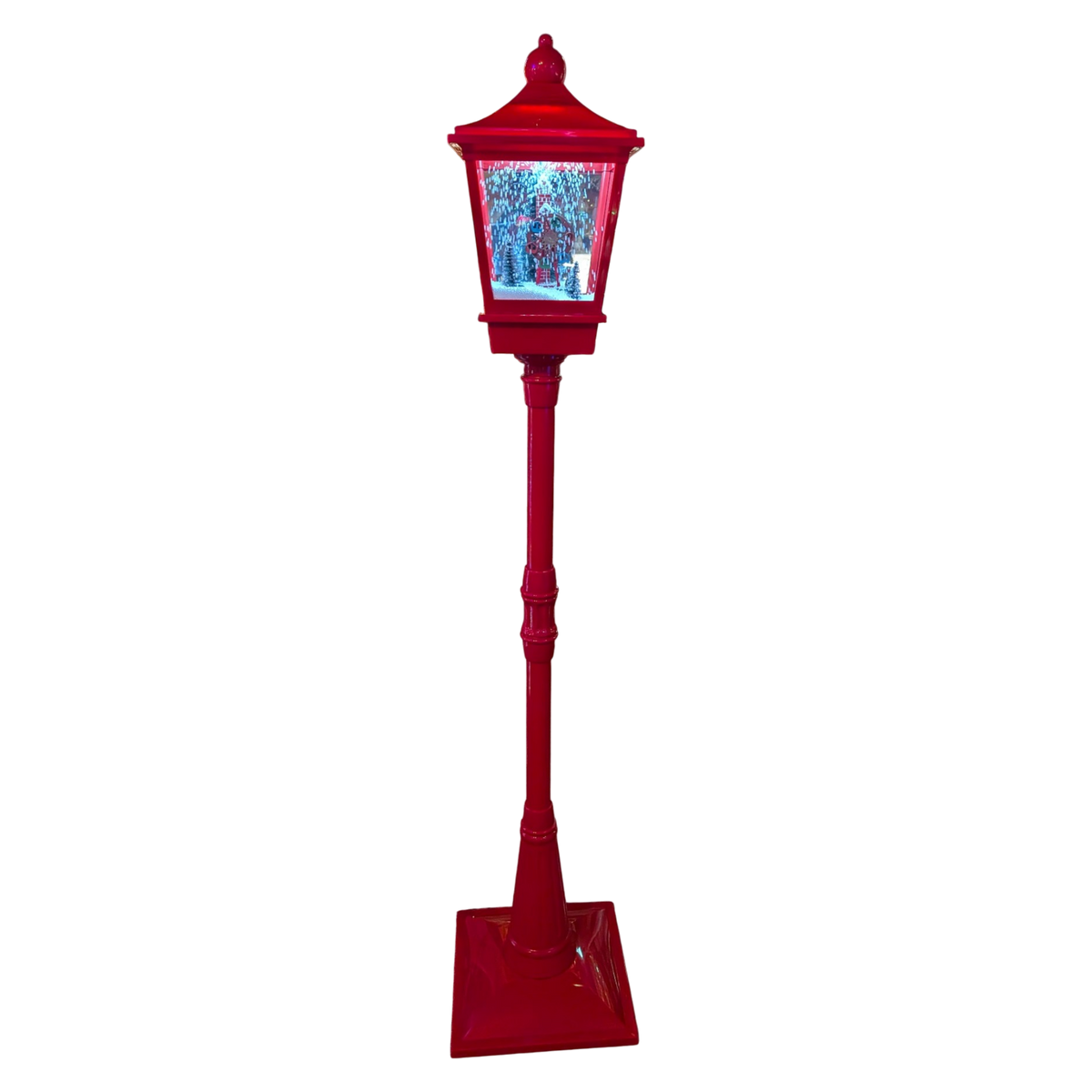Lighted Musical Lamp Post - Christmas Ferris Wheel