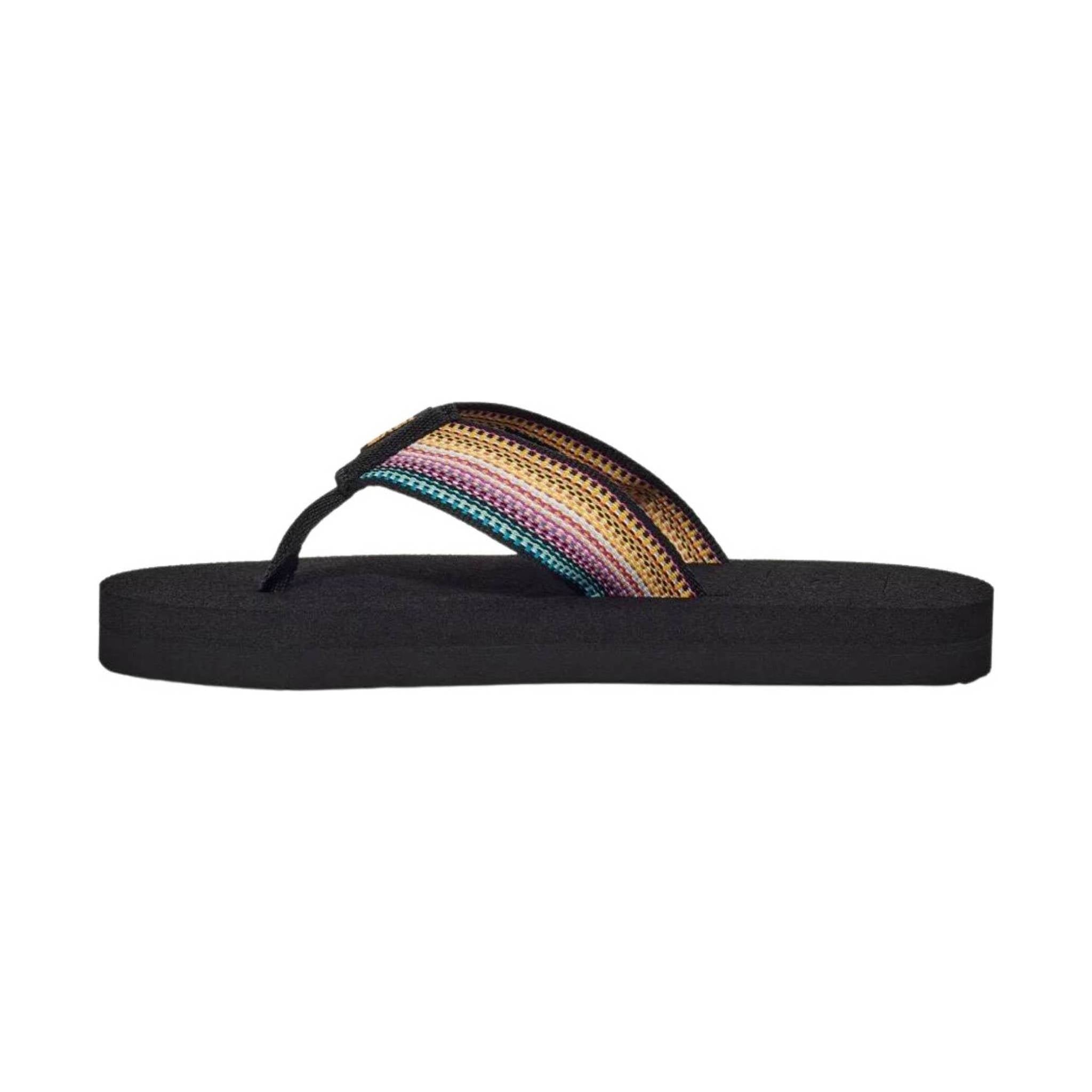 Teva Little Kids' Mush II Flip Flop - Antiguous Black Multi by Lenny's Shoe & Apparel