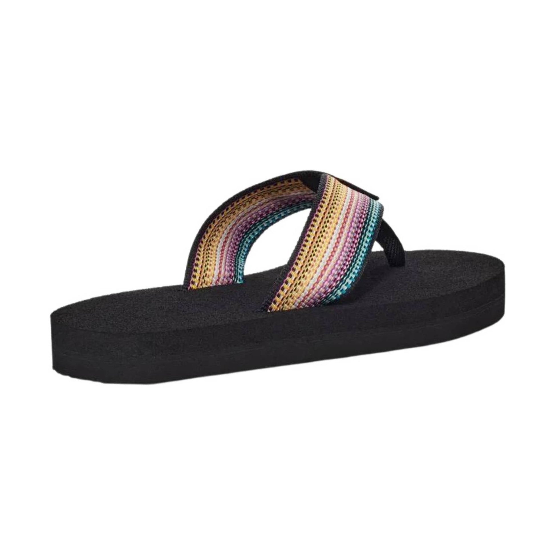 Teva Little Kids' Mush II Flip Flop - Antiguous Black Multi by Lenny's Shoe & Apparel