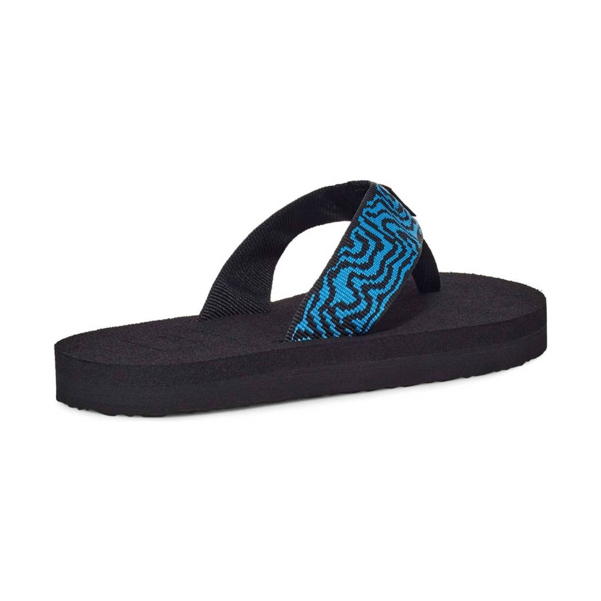 Teva Little Kids' Mush II Flip Flop - Layered Rock Black by Lenny's Shoe & Apparel