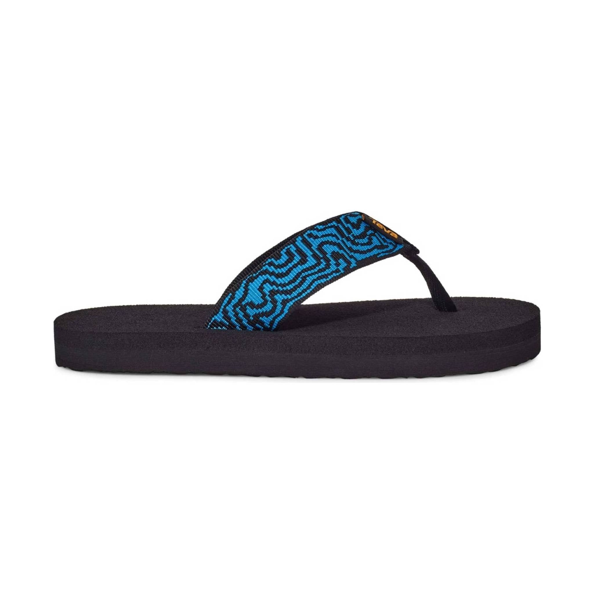 Teva Little Kids' Mush II Flip Flop - Layered Rock Black by Lenny's Shoe & Apparel