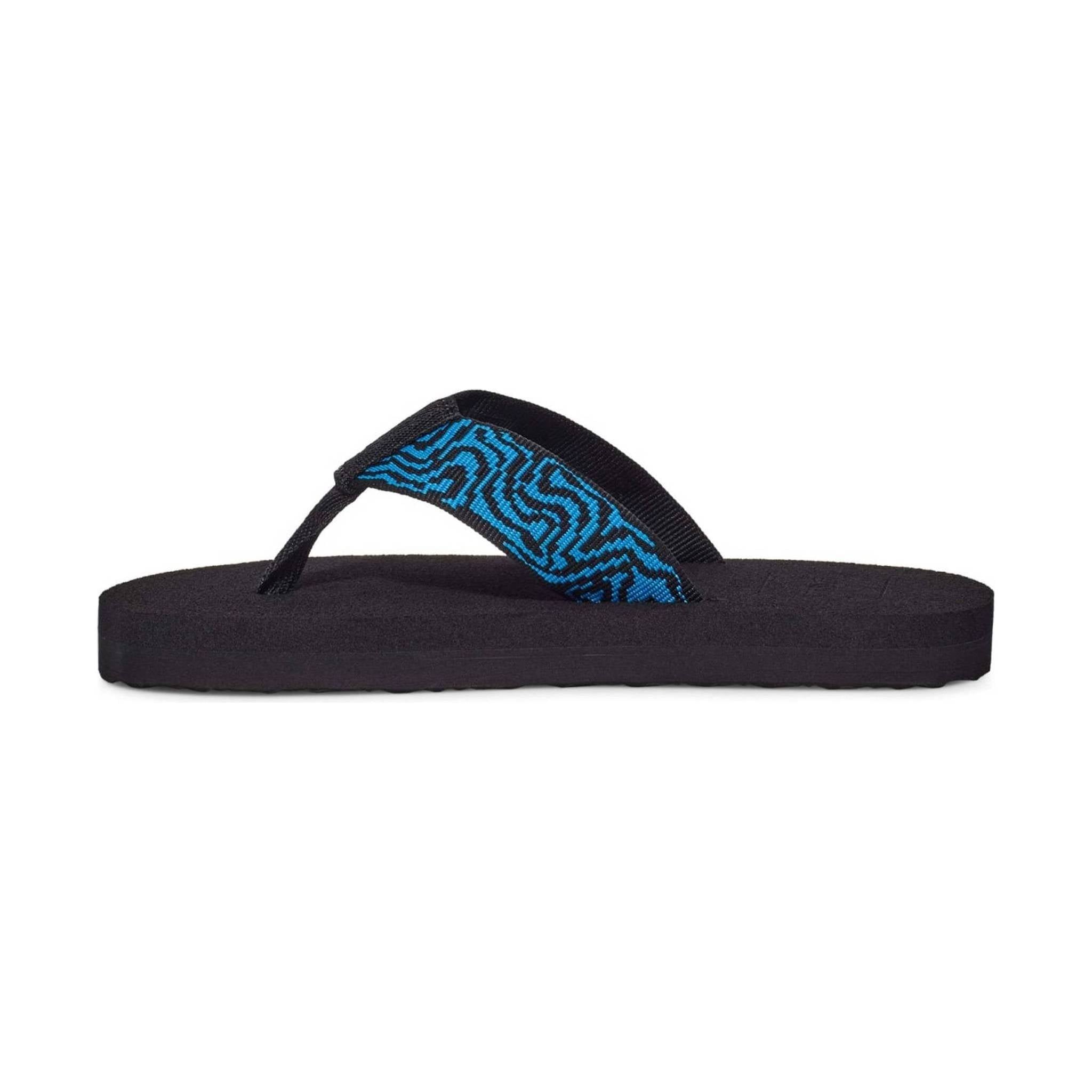 Teva Little Kids' Mush II Flip Flop - Layered Rock Black by Lenny's Shoe & Apparel