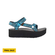 Teva Women's Flatform Sandal - Bandana Aquarius by Lenny's Shoe & Apparel