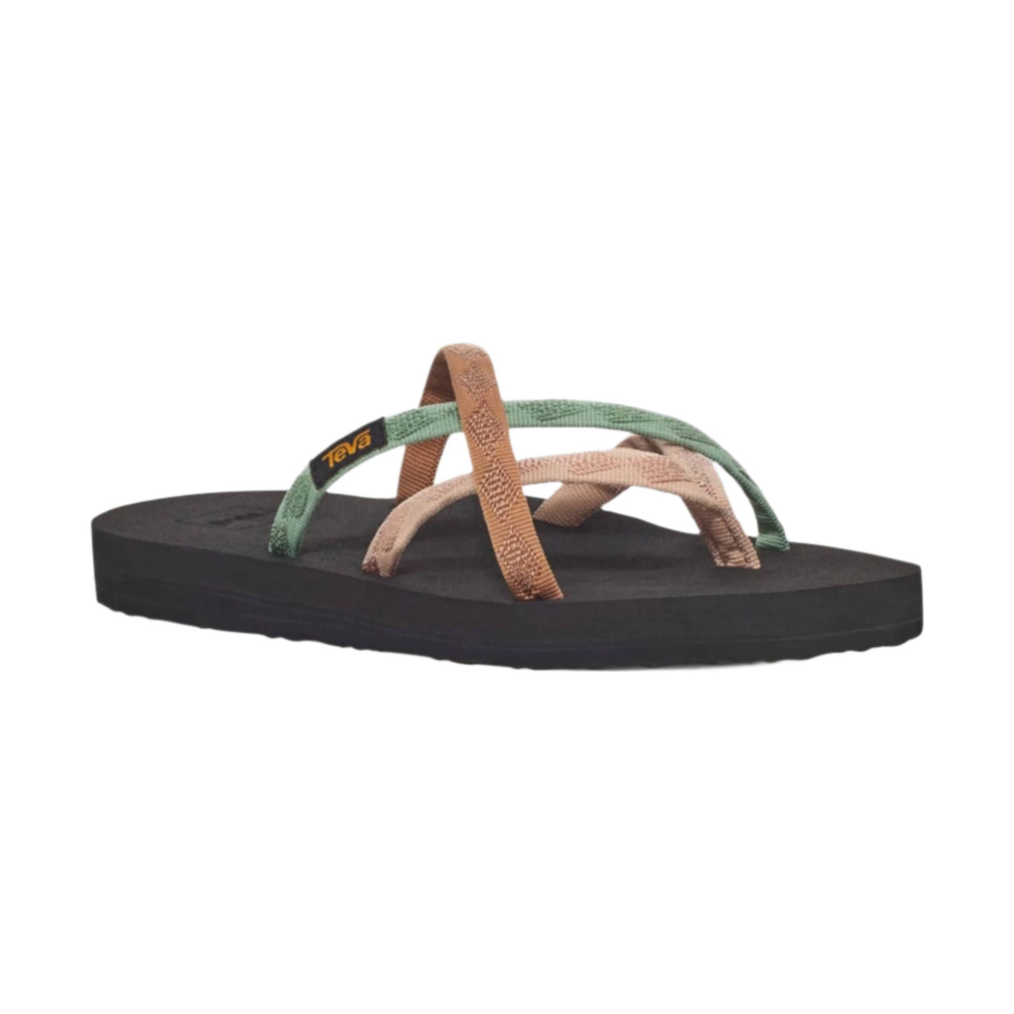 Teva Women's Olowahu Sandal - Mixed B Maple Sugar Multi by Lenny's Shoe & Apparel