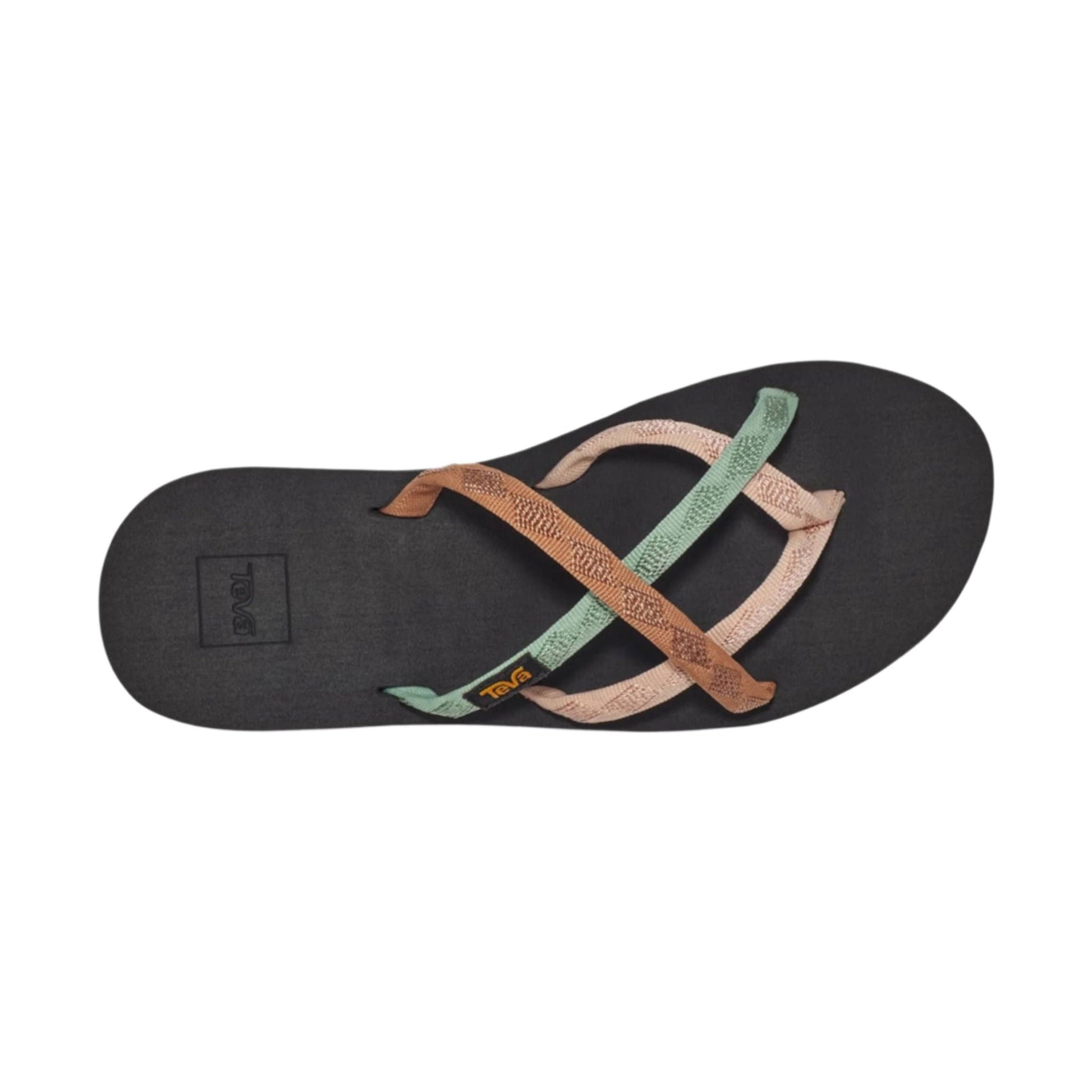 Teva Women's Olowahu Sandal - Mixed B Maple Sugar Multi by Lenny's Shoe & Apparel