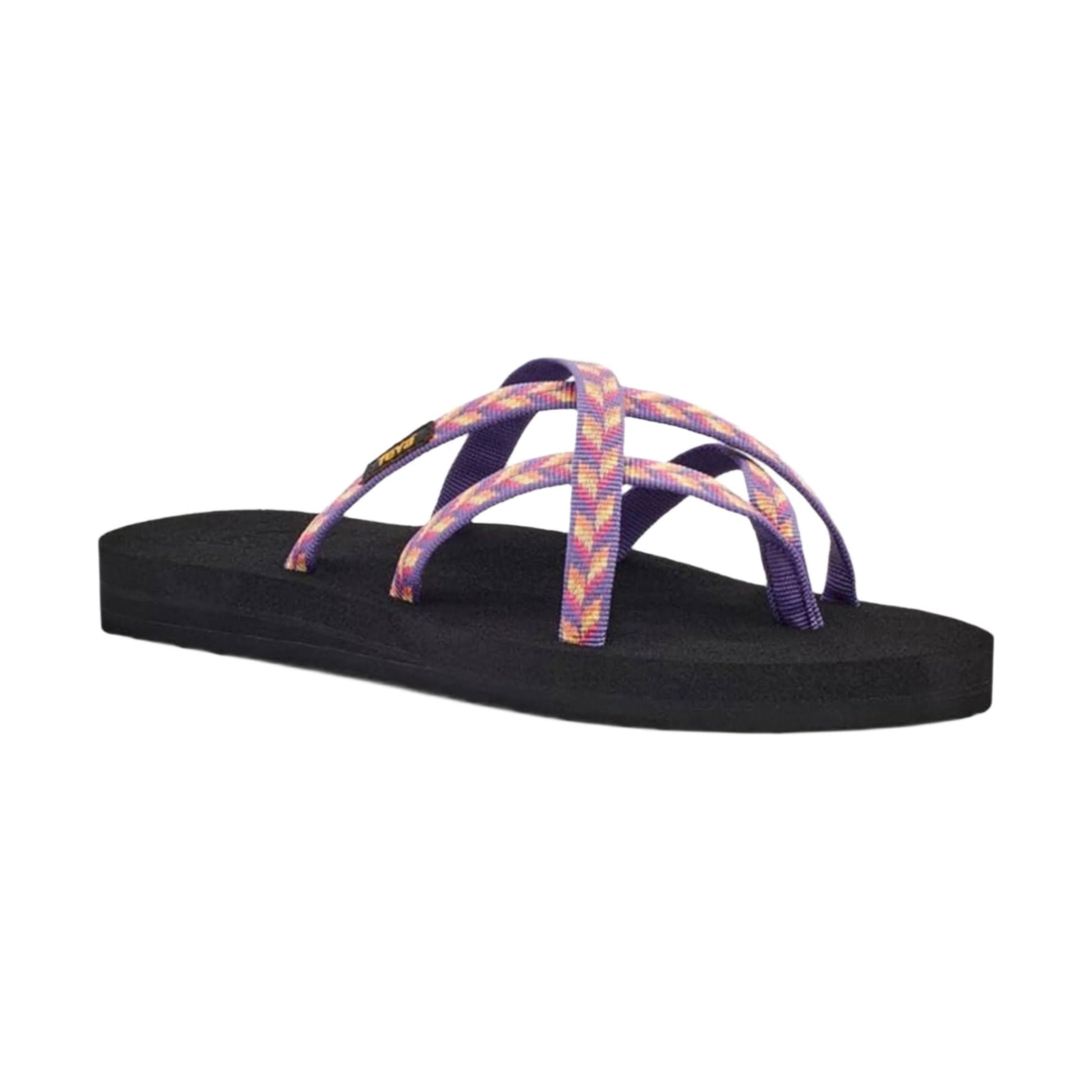 Teva Women's Olowahu Sandal -Retro Geometric Pink by Lenny's Shoe & Apparel