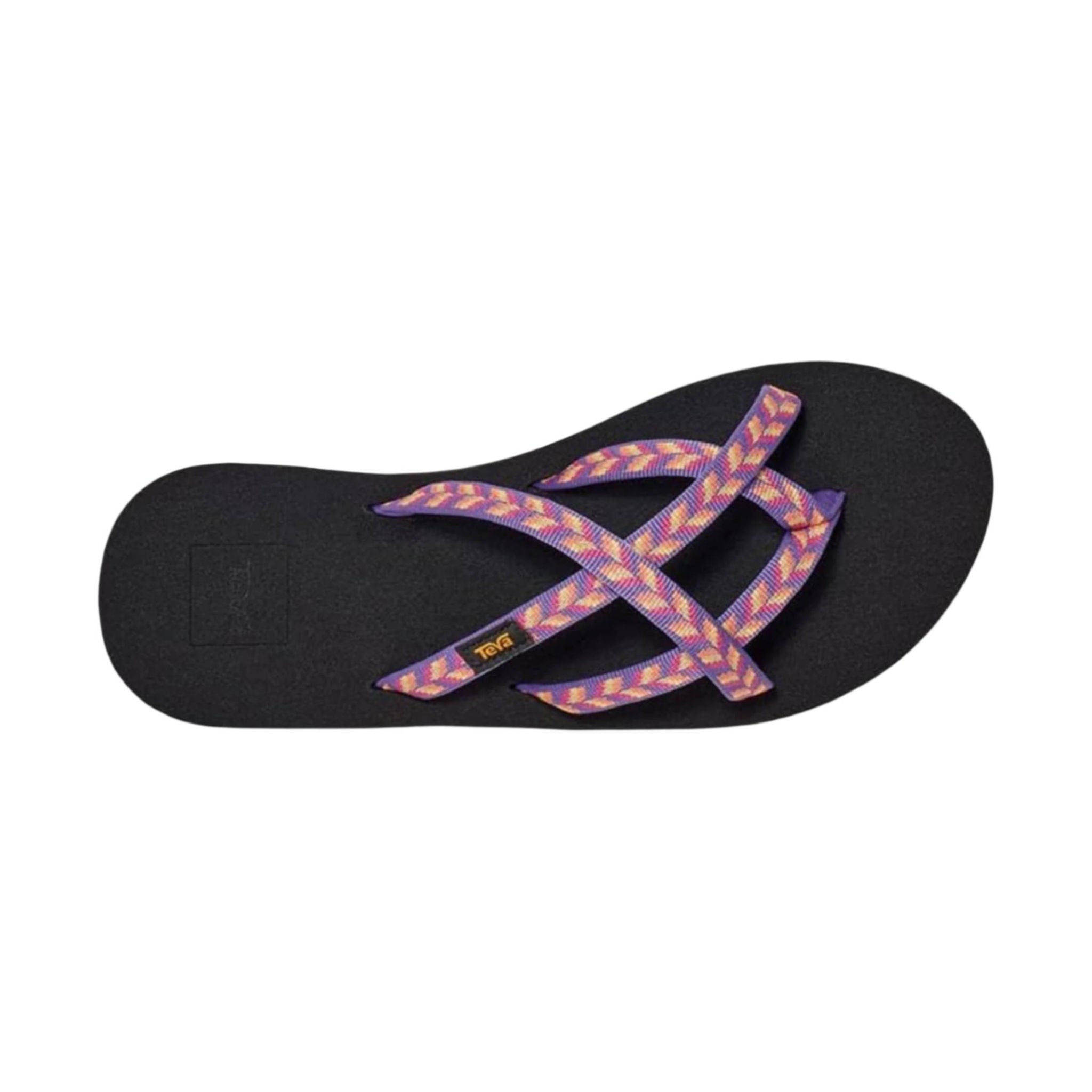 Teva Women's Olowahu Sandal -Retro Geometric Pink by Lenny's Shoe & Apparel