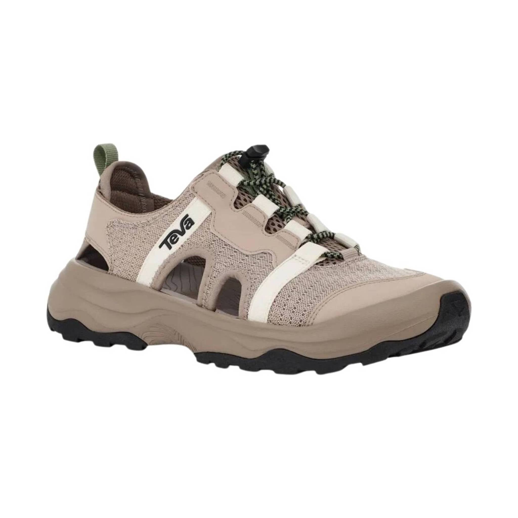 Teva Women's Outflow CT Sandal - Feather Grey/Desert Taupe by Lenny's Shoe & Apparel