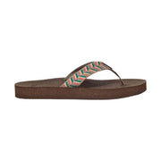 Teva Women's Reflip Flip Flop - Retro Geometric Neutral by Lenny's Shoe & Apparel