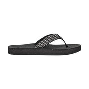 Teva Women's Reflip Flip Flop - Stacks Black/White by Lenny's Shoe & Apparel