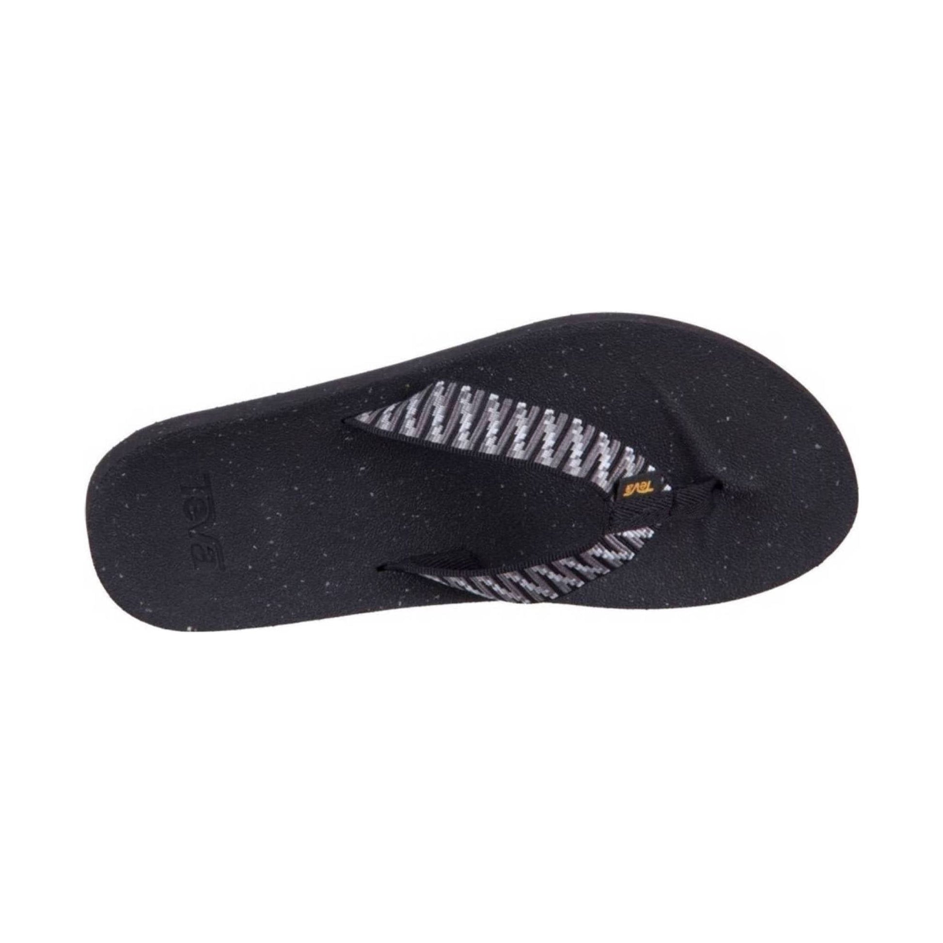 Teva Women's Reflip Flip Flop - Stacks Black/White by Lenny's Shoe & Apparel