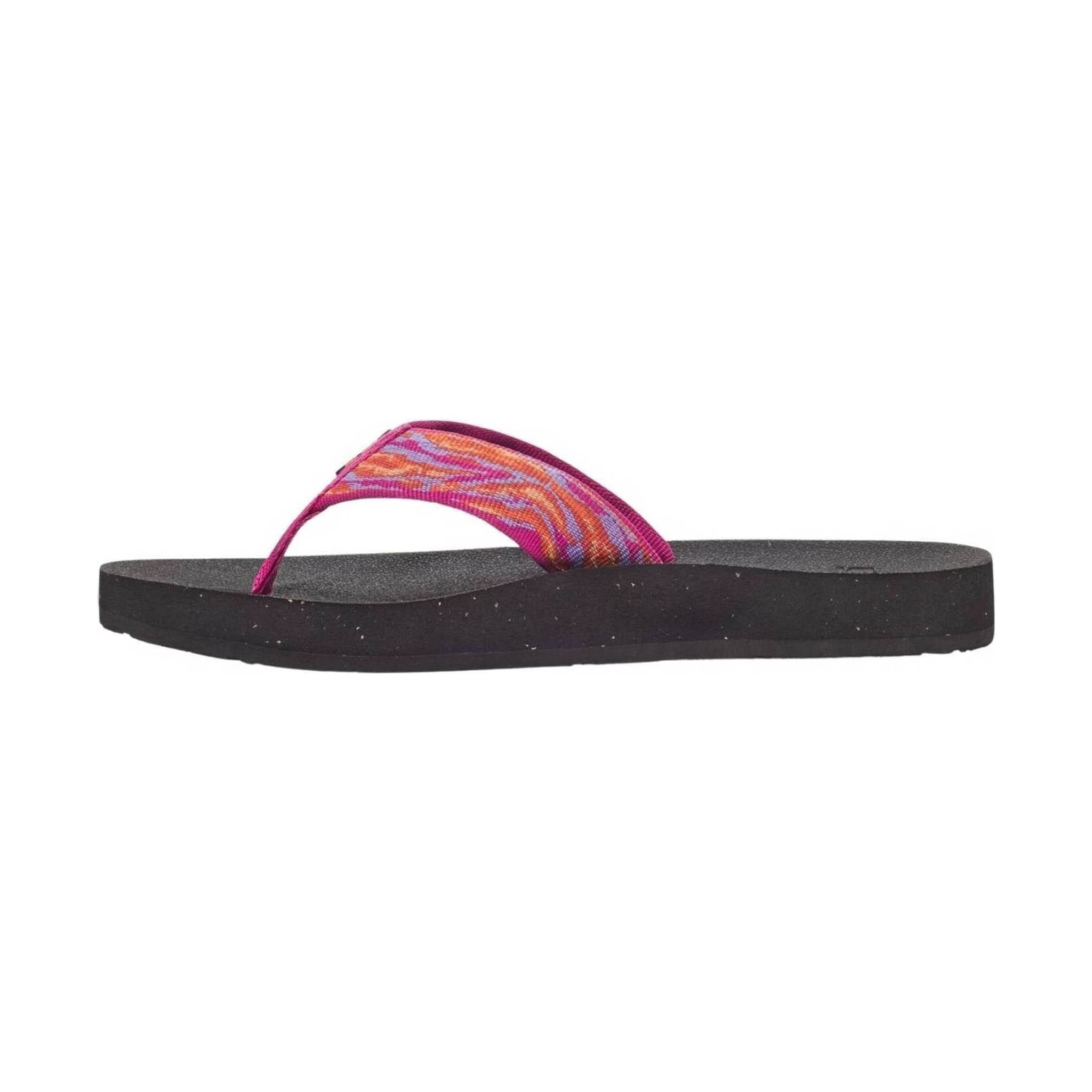 Teva Women's Reflip Flip Flop - Waves Rose Violet by Lenny's Shoe & Apparel