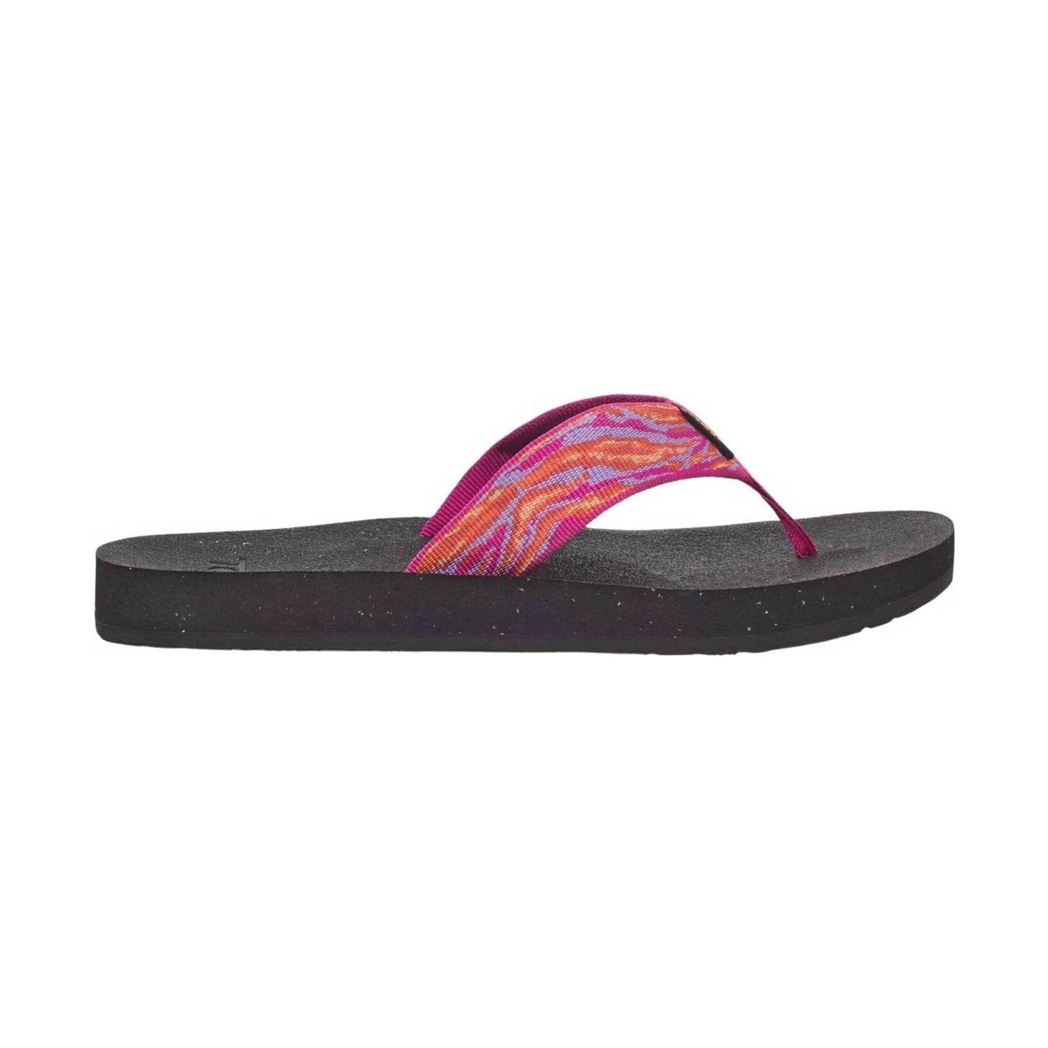 Teva Women's Reflip Flip Flop - Waves Rose Violet by Lenny's Shoe & Apparel