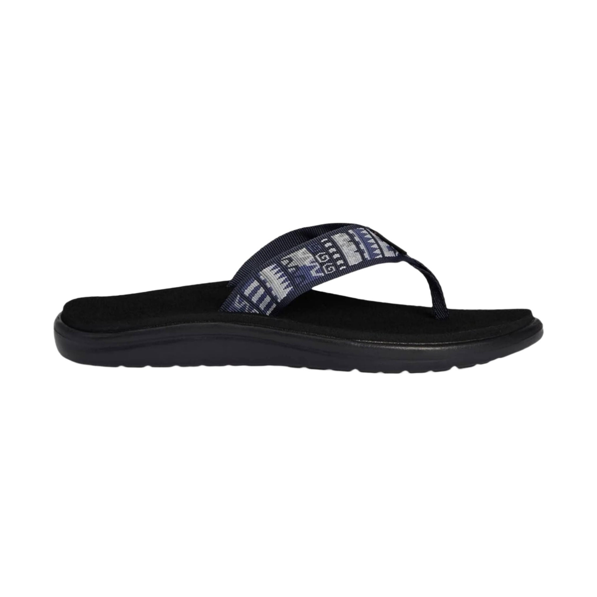 Teva Women's Voya Flip Flop - Geo Mashup Navy by Lenny's Shoe & Apparel