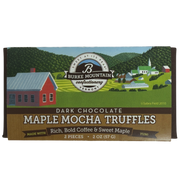 Dark Chocolate Maple Mocha Truffles - 2 Piece