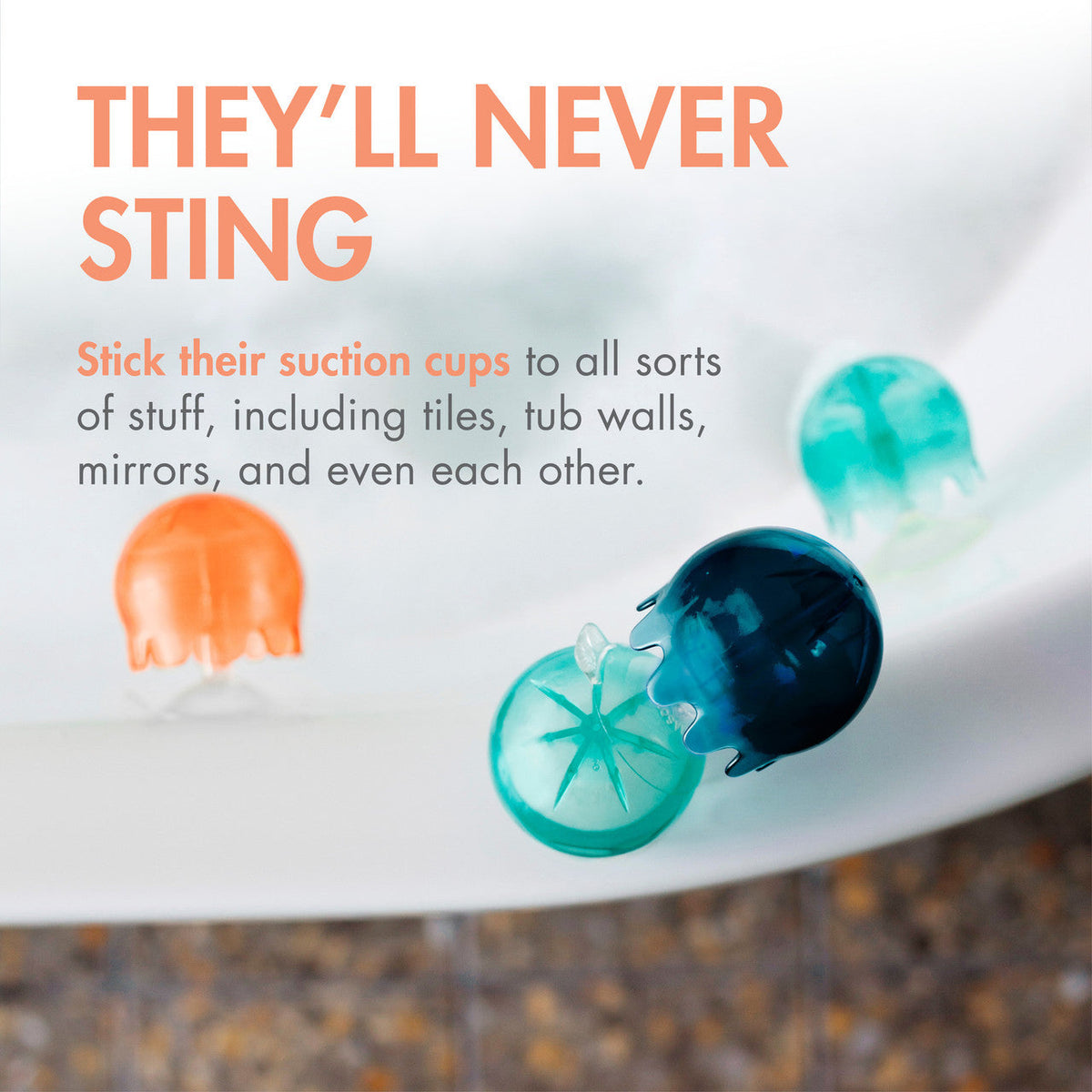 Jellies | 9 Piece Building Bath Toy Set