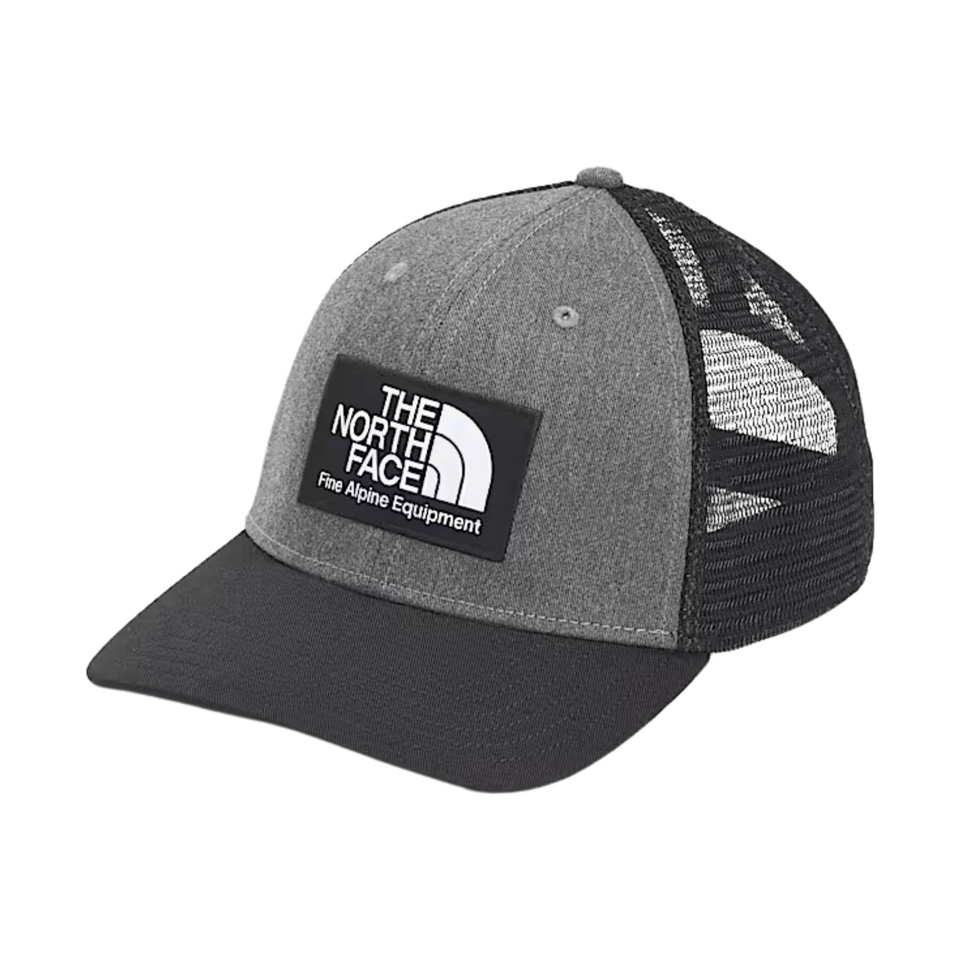 The North Face Deep Fit Mudder Trucker Hat - TNF Black/TNF Medium Grey Heather by Lenny's Shoe & Apparel