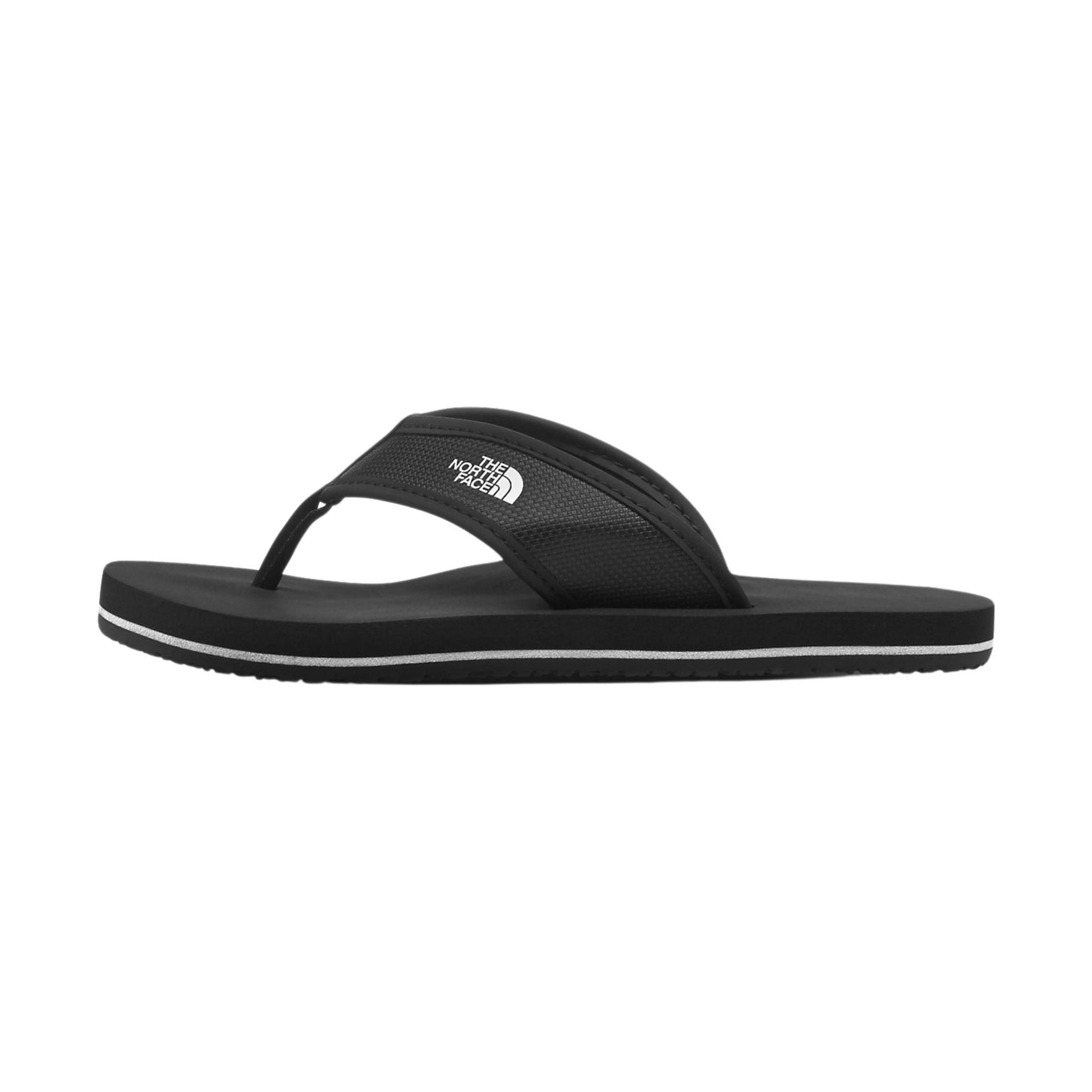 The North Face Kids' Base Camp Flip Flop - TNF Black/TNF White by Lenny's Shoe & Apparel