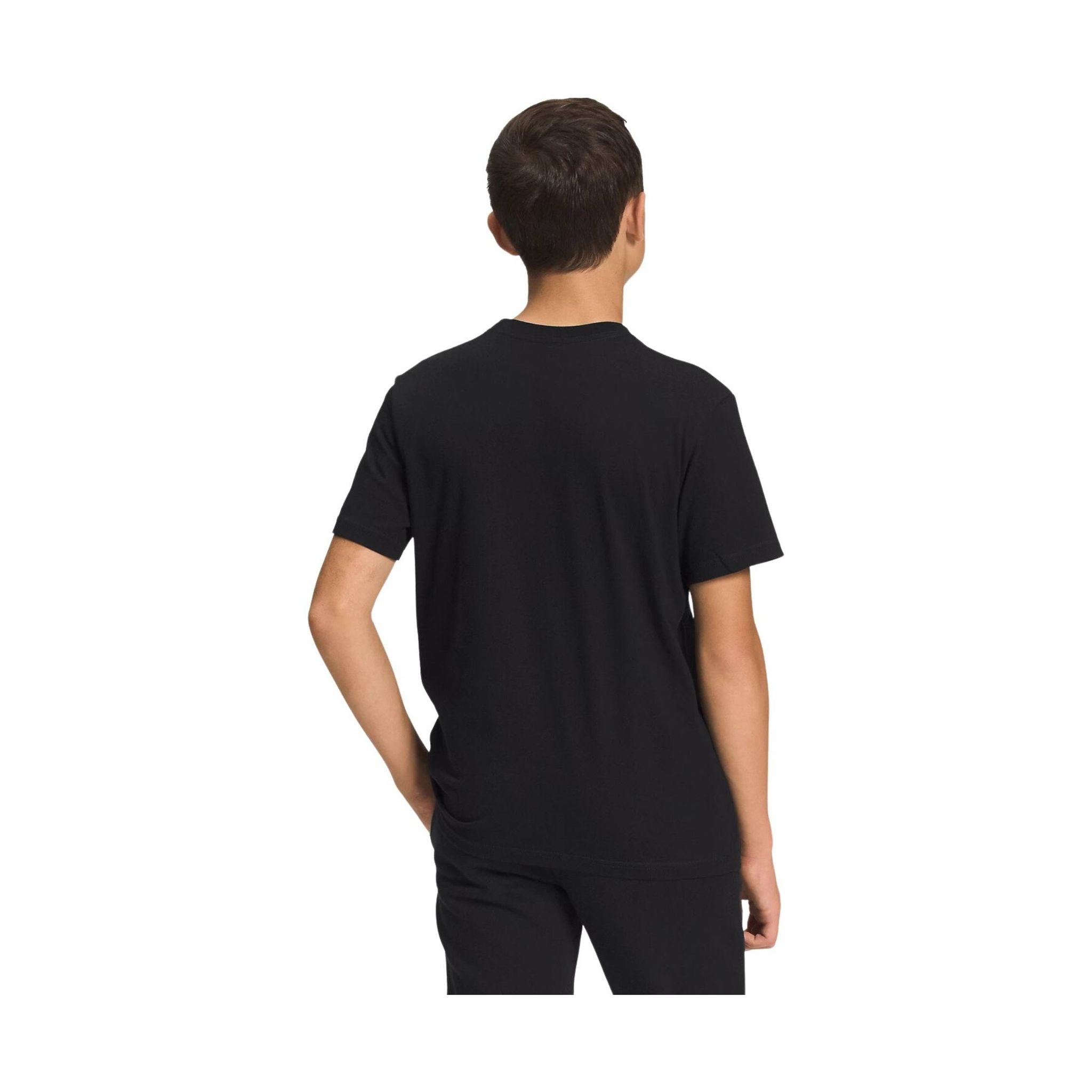 The North Face Kids' Short Sleeve Graphic Tee - Black/White by Lenny's Shoe & Apparel