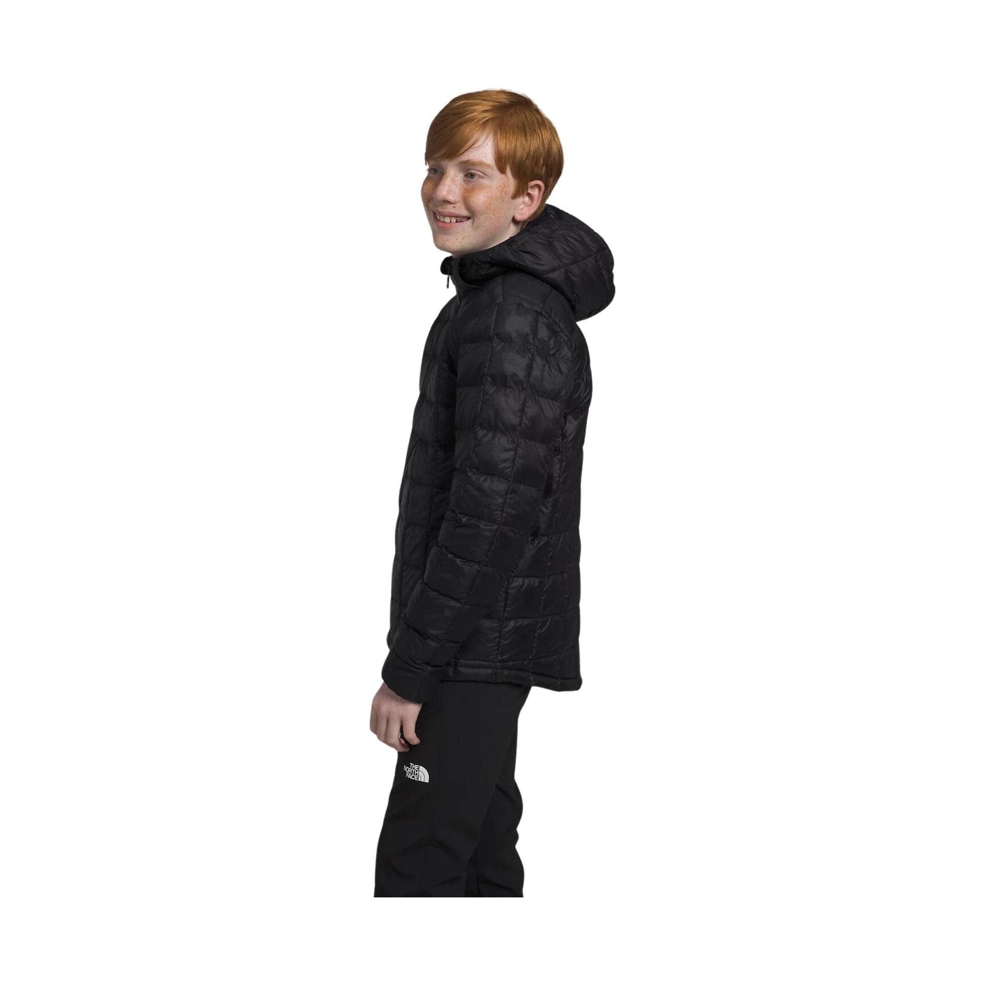 The North Face Kids' ThermoBall Hooded Jacket - Black by Lenny's Shoe & Apparel
