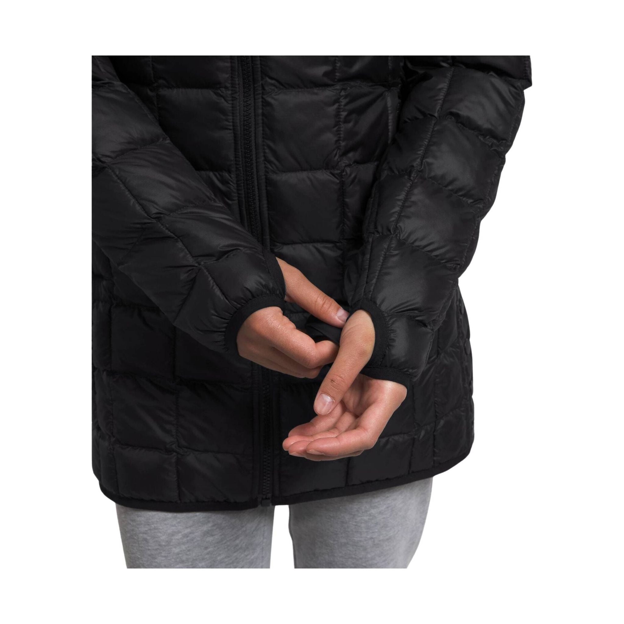 The North Face Kids' ThermoBall Parka - Black by Lenny's Shoe & Apparel