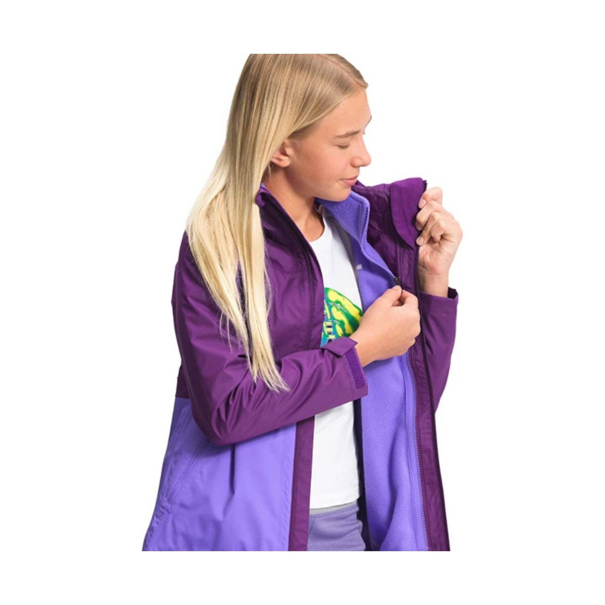 The North Face Kids' Vortex Triclimate - Gravity Purple by Lenny's Shoe & Apparel