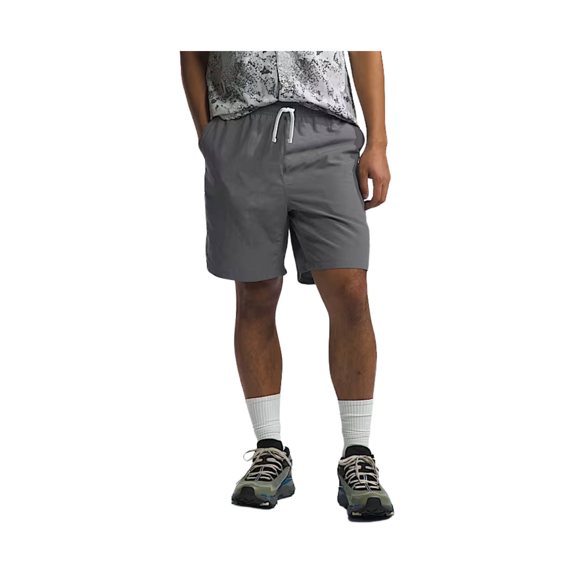The North Face Men's Action Short 2.0 - Smoked Pearl by Lenny's Shoe & Apparel