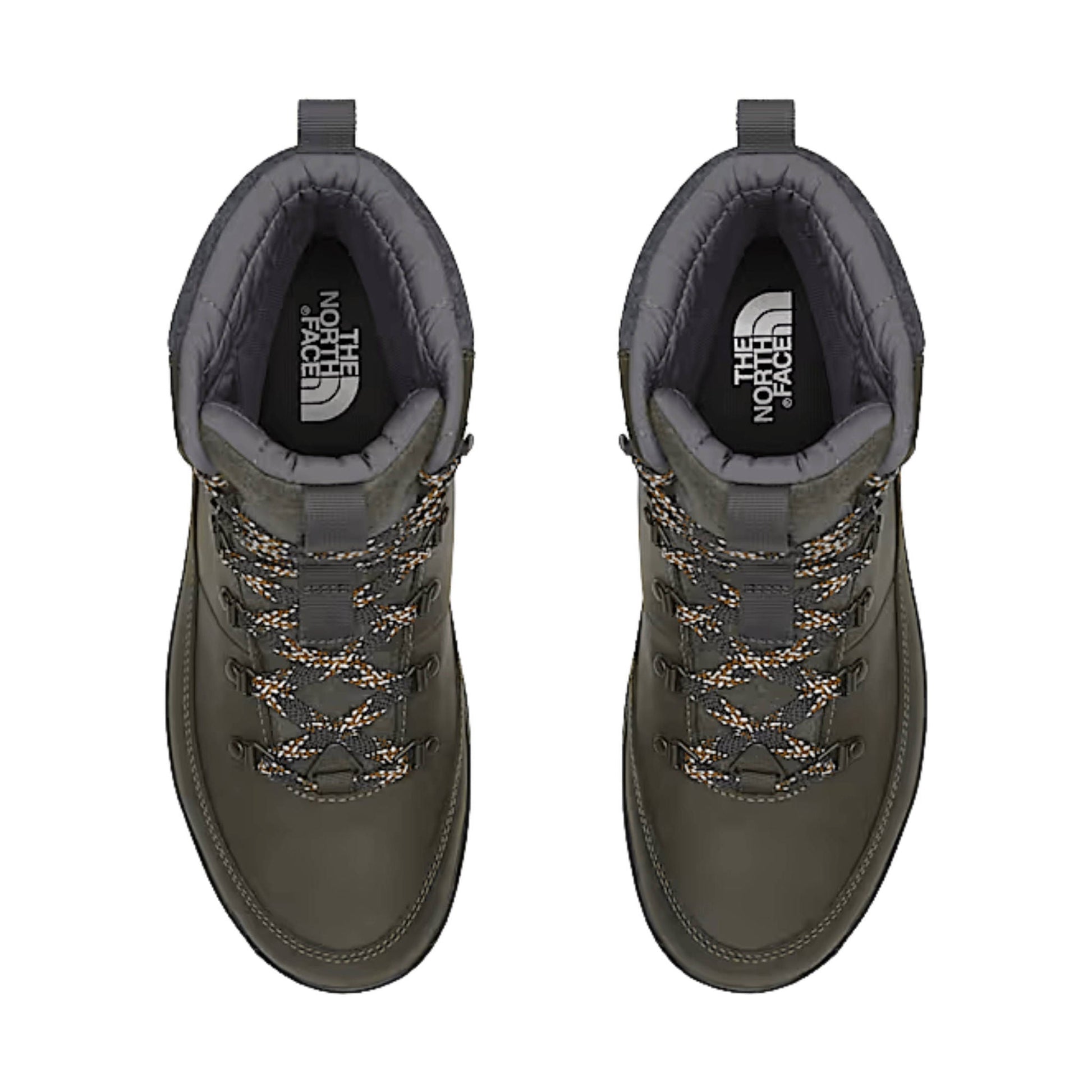 The North Face Men's Bergen Leather Waterproof Winter Boots - New Taupe Green/Asphalt Grey by Lenny's Shoe & Apparel