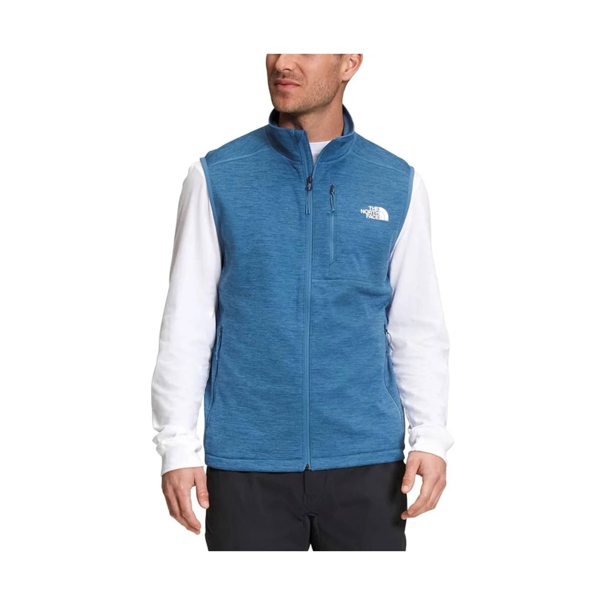 The North Face Men's Canyonlands Vest - Federal Blue Heather by Lenny's Shoe & Apparel