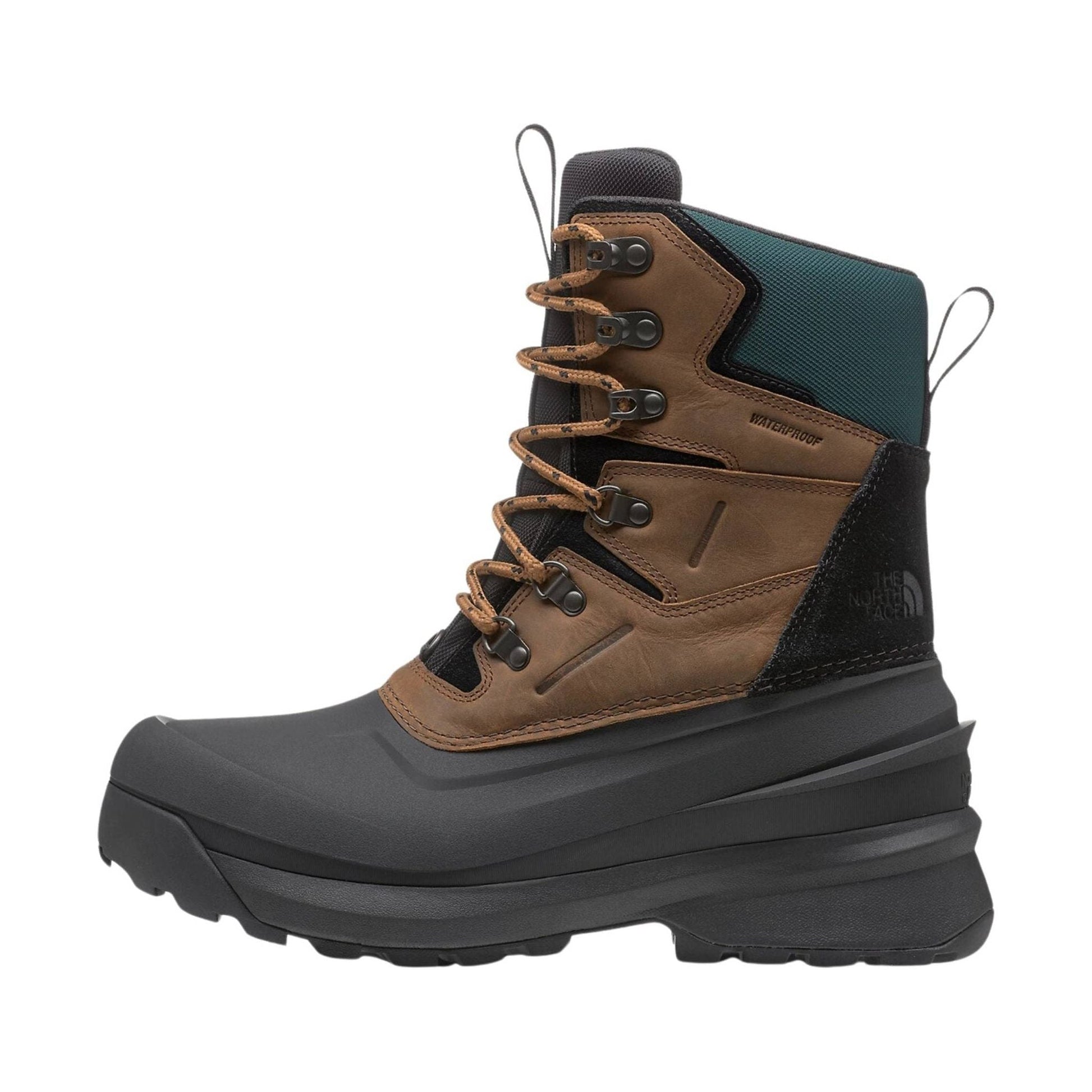 The North Face Men's Chilkat V 400 Waterproof Winter Boots - Toasted Brown/Black by Lenny's Shoe & Apparel