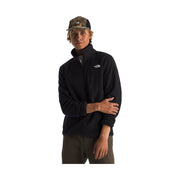 The North Face Men's Glacier Fleece Half Zip - Black by Lenny's Shoe & Apparel