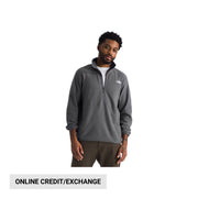 The North Face Men's Glacier Fleece Half Zip - Smoked Pearl by Lenny's Shoe & Apparel