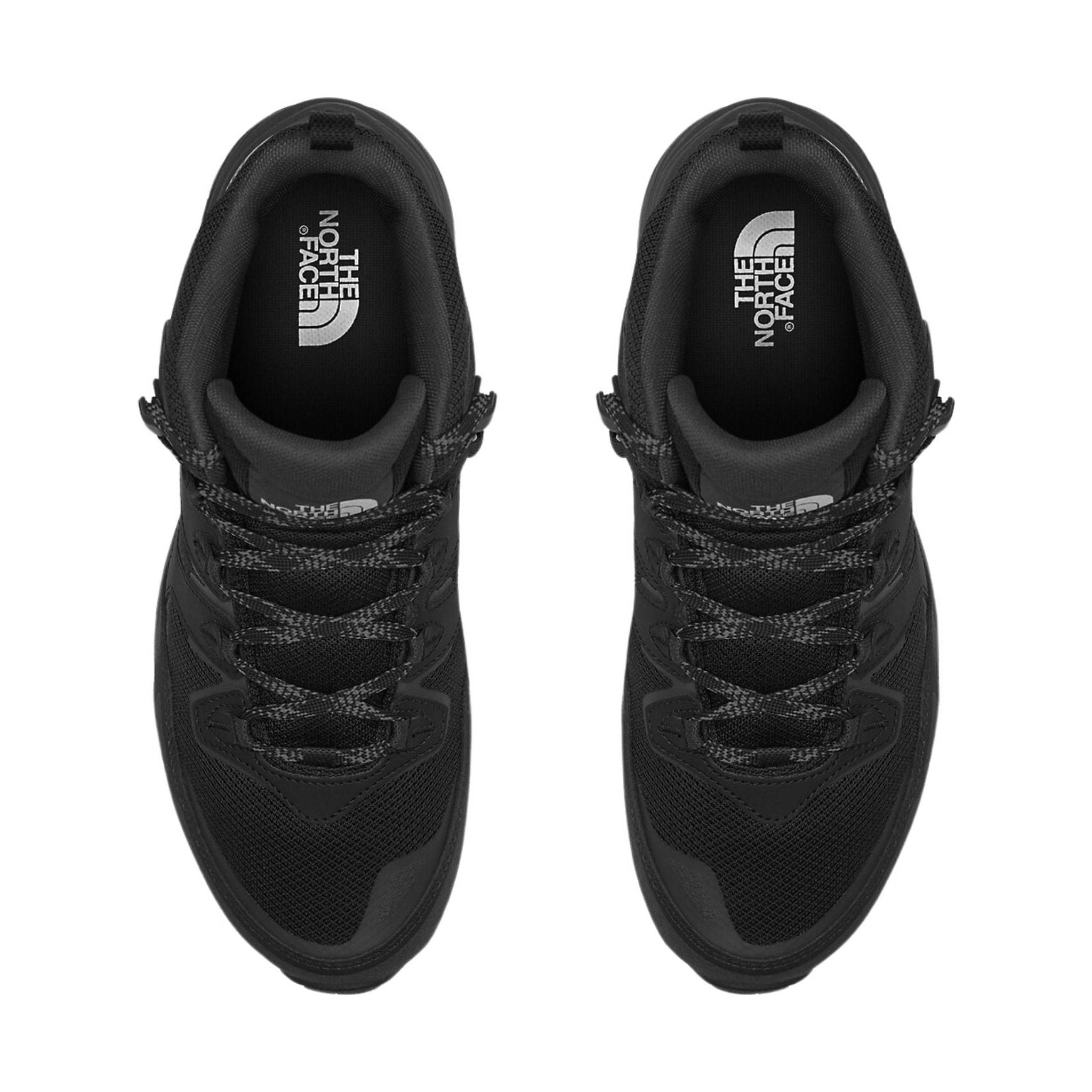 The North Face Men's Hedgehog 3 Mid Waterproof Boots - TNF Black/Asphalt Grey by Lenny's Shoe & Apparel