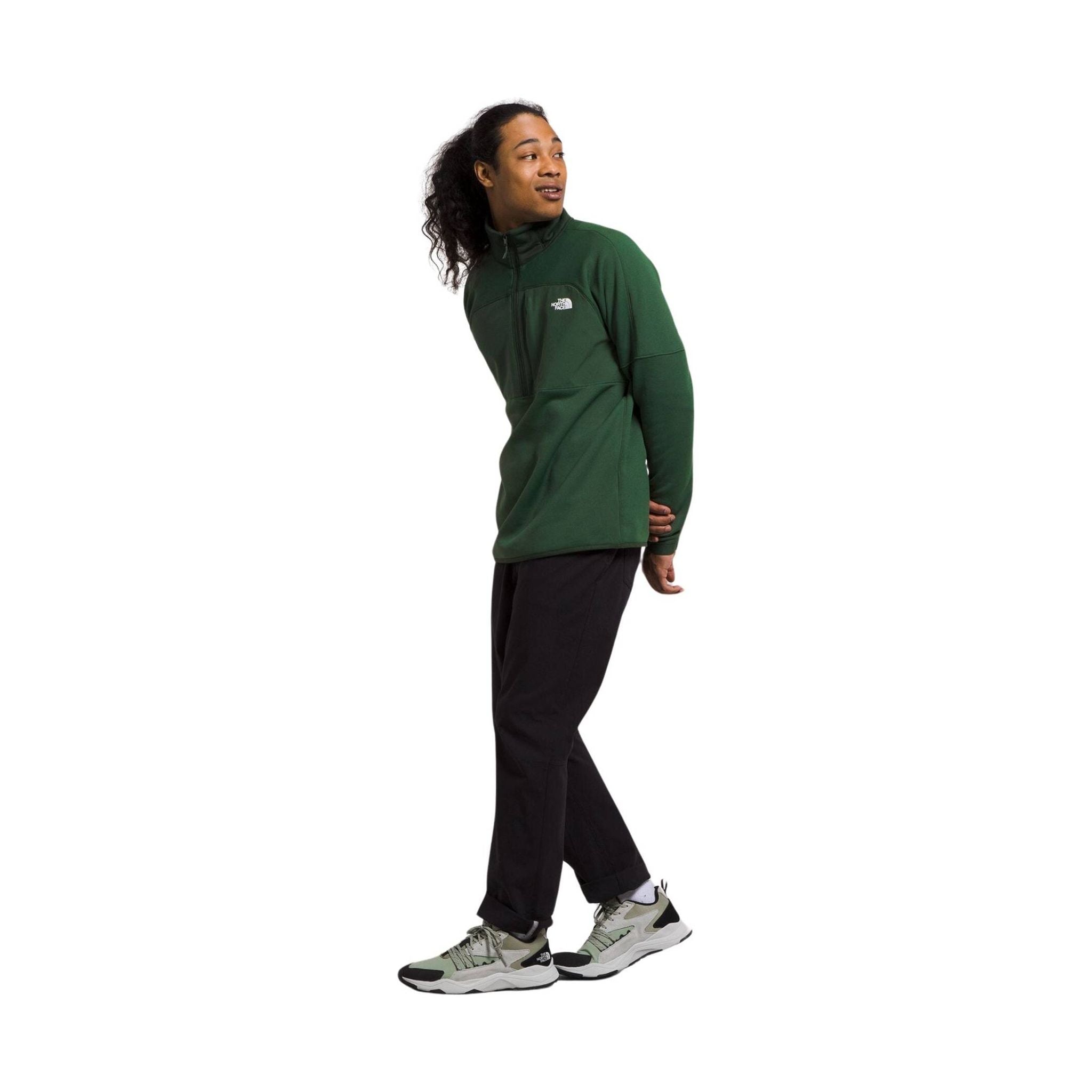 The North Face Men's High Altitude Canyonlands Half Zip Jacket - Pine Needle by Lenny's Shoe & Apparel