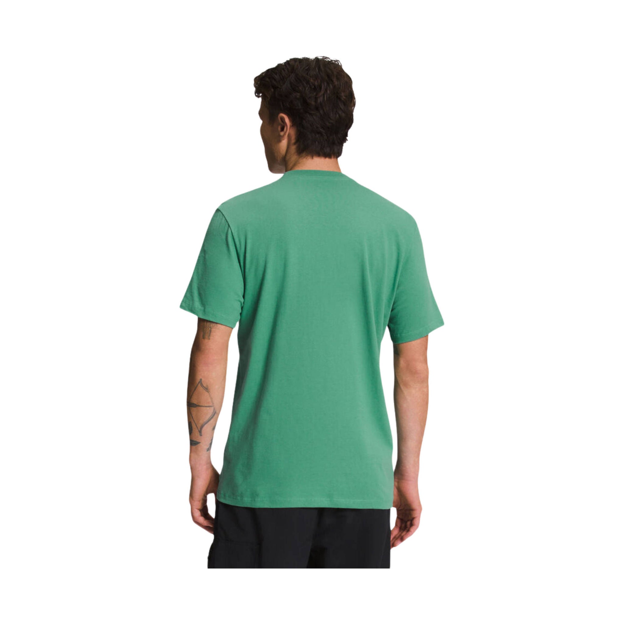 The North Face Men's Short Sleeve Half Dome Tee - Deep Grass Green by Lenny's Shoe & Apparel