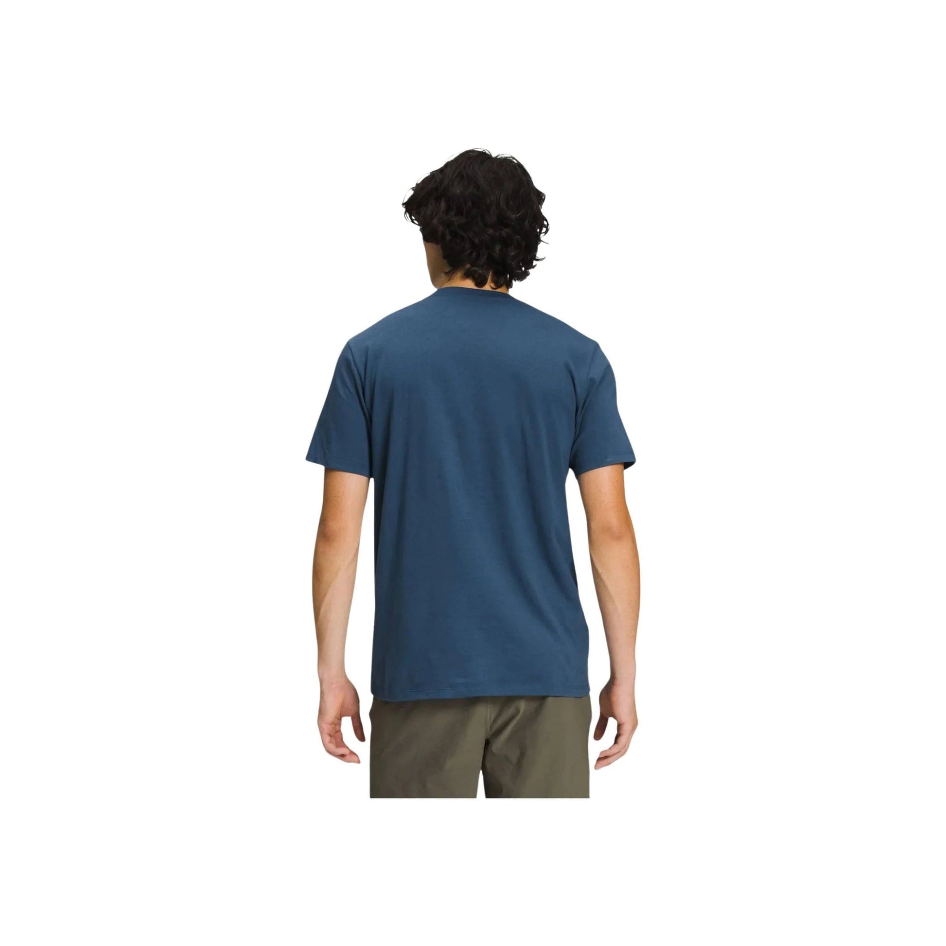 The North Face Men's Short Sleeve Half Dome Tee - Shady Blue/TNF White by Lenny's Shoe & Apparel