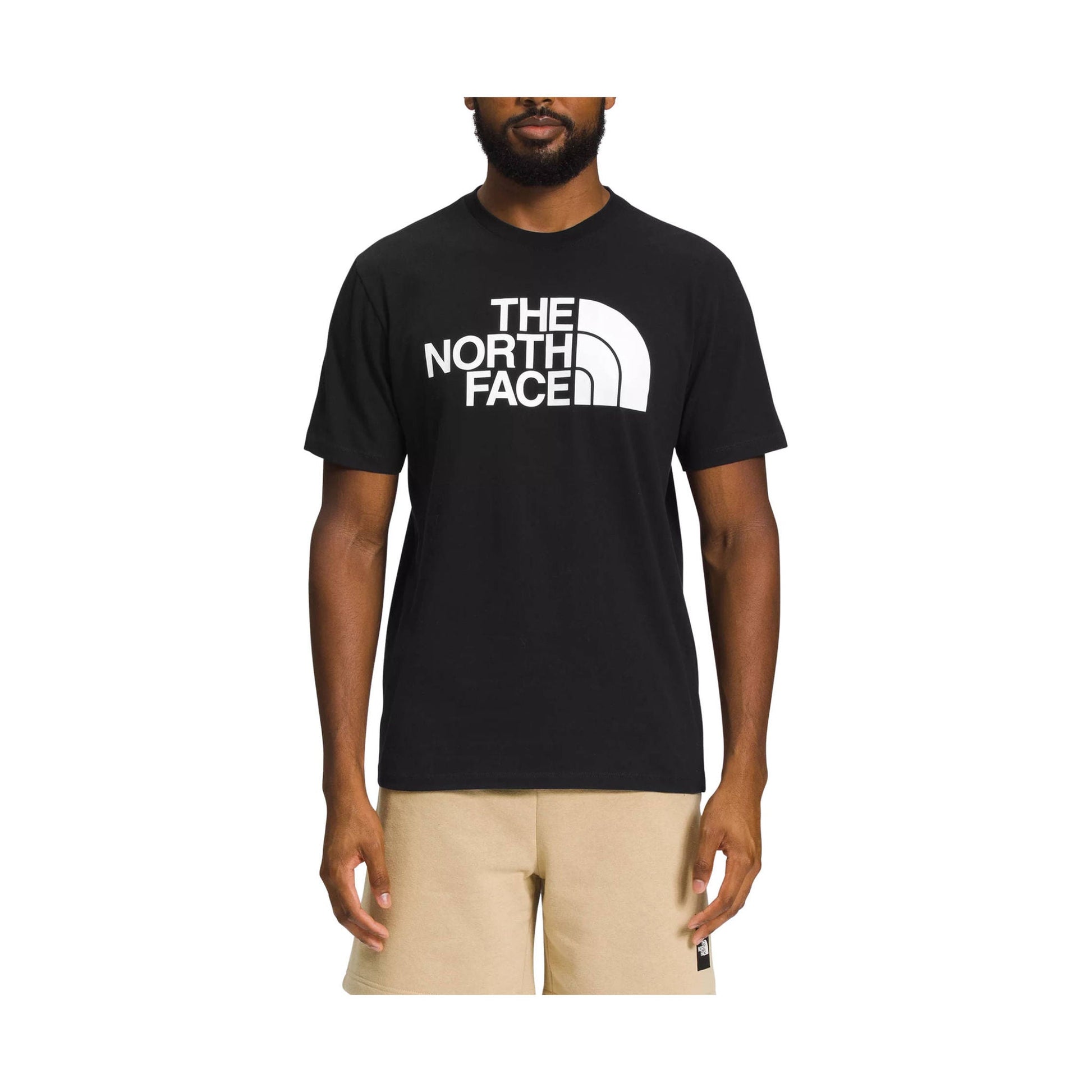 The North Face Men's Short Sleeve Half Dome Tee - TNF Black/TNF White by Lenny's Shoe & Apparel