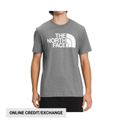 The North Face Men's Short Sleeve Half Dome Tee - TNF Grey Heather/TNF White by Lenny's Shoe & Apparel