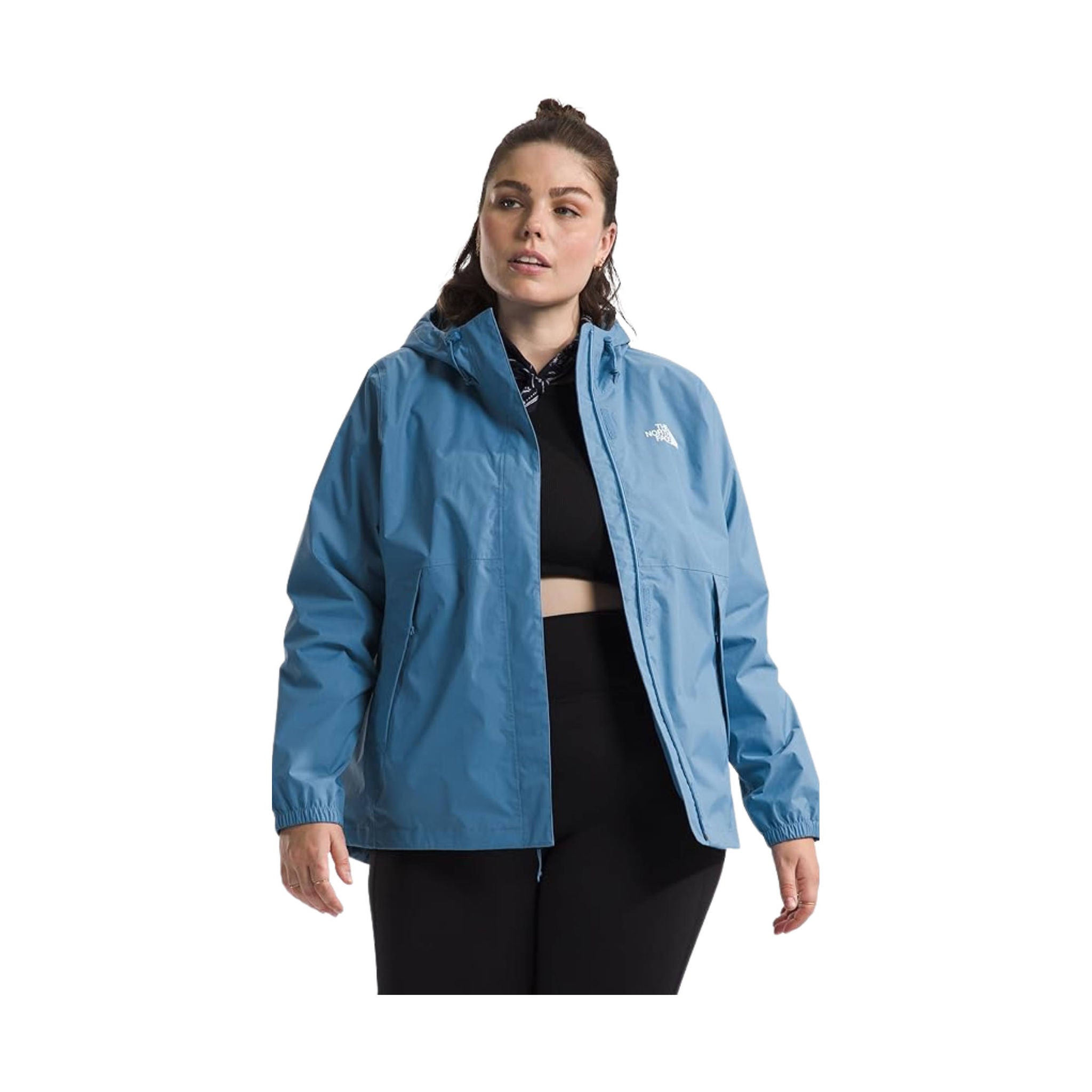The North Face Women's Antora Rain Jacket - Indigo Stone by Lenny's Shoe & Apparel
