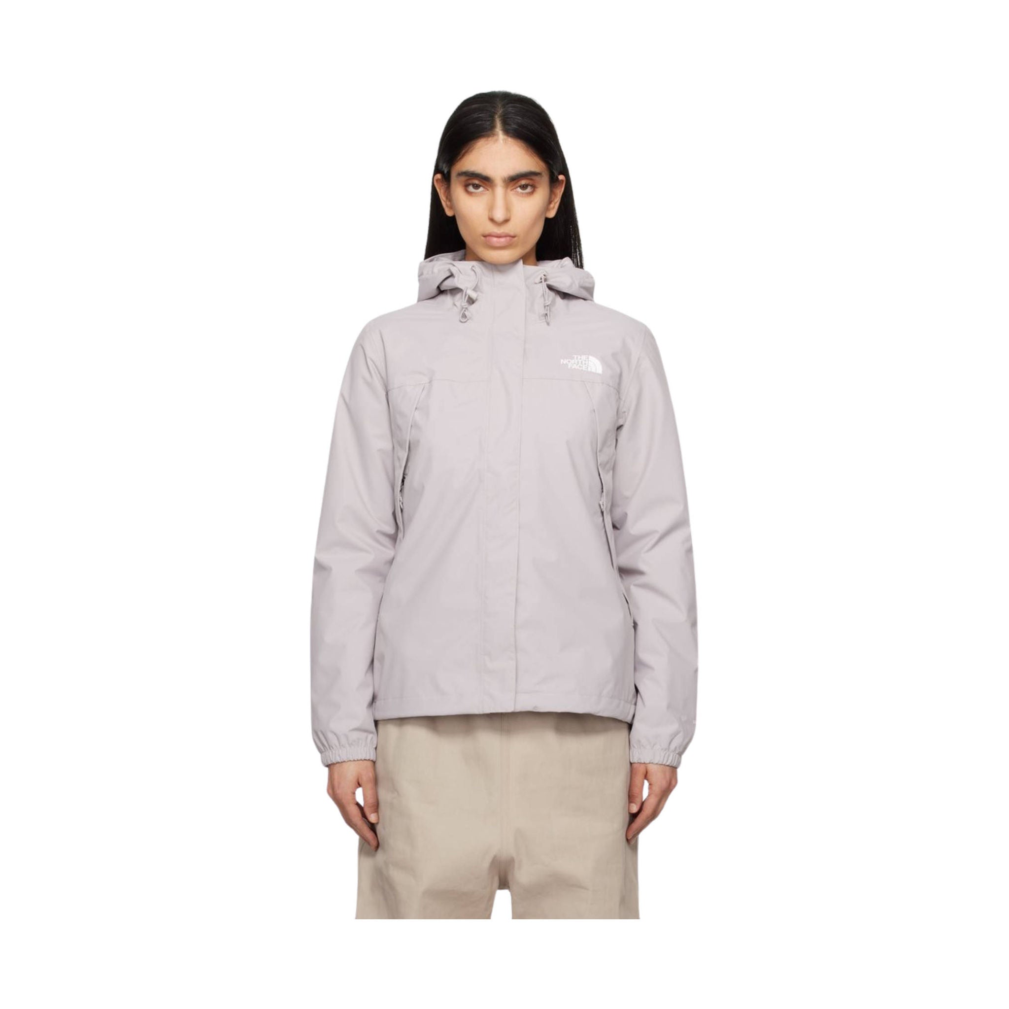 The North Face Women's Antora Rain Jacket - Moonstone Grey by Lenny's Shoe & Apparel