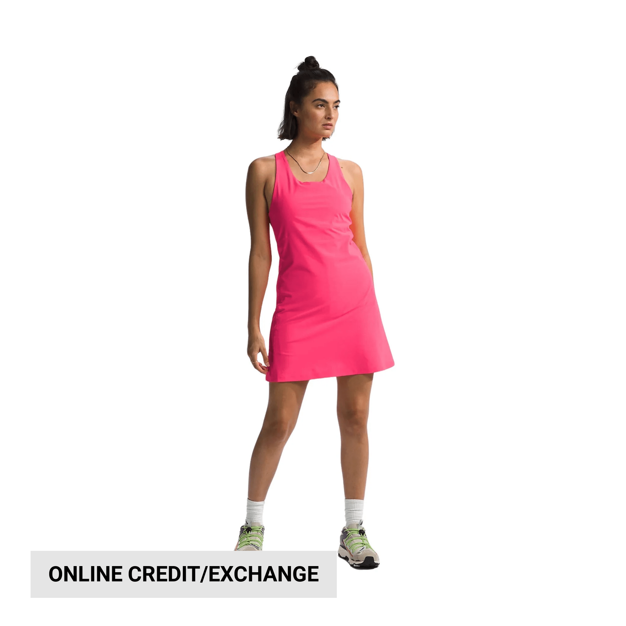 The North Face Women's Arque Hike Dress - Radiant Poppy by Lenny's Shoe & Apparel