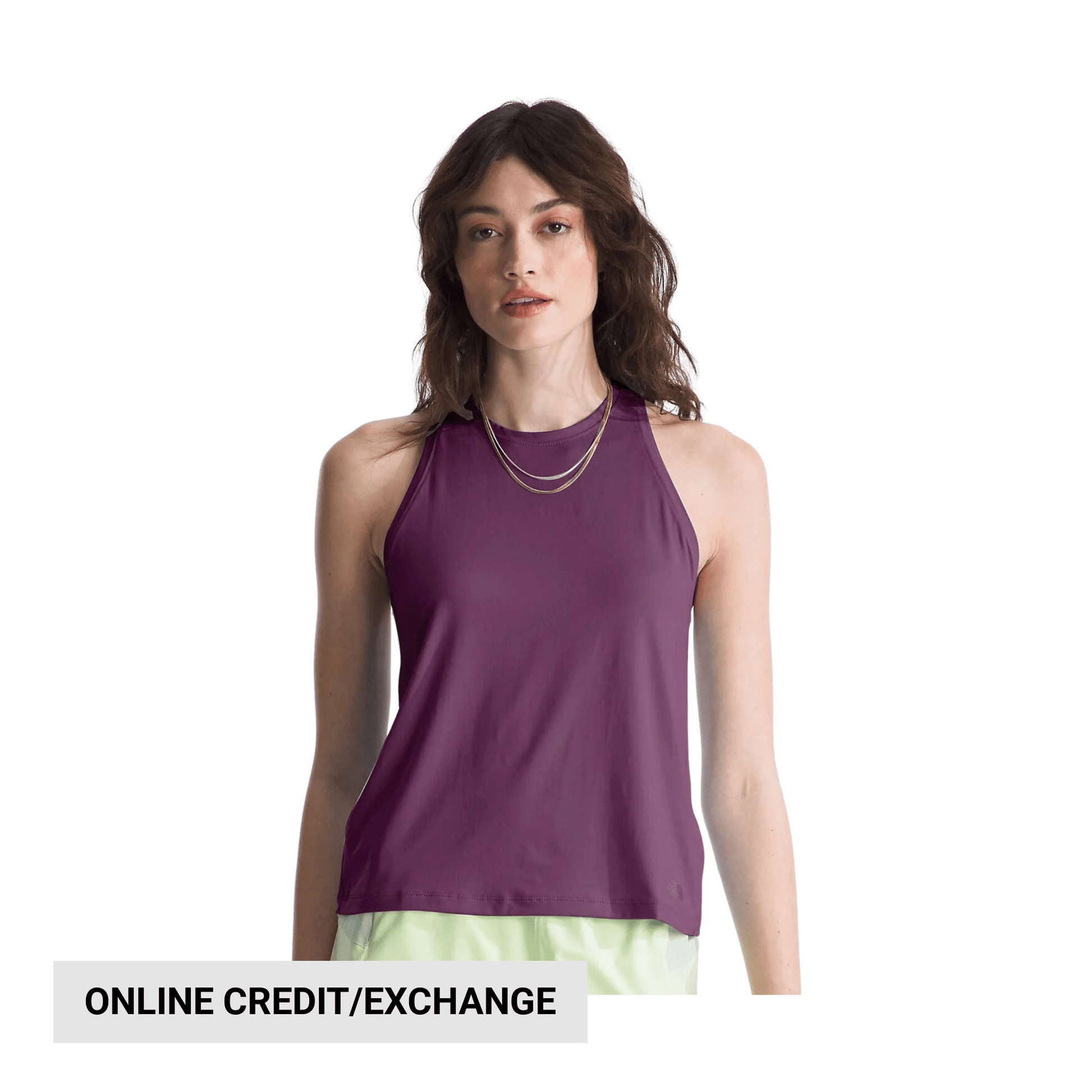 The North Face Women's Dune Sky Tank - Black Currant Purple by Lenny's Shoe & Apparel
